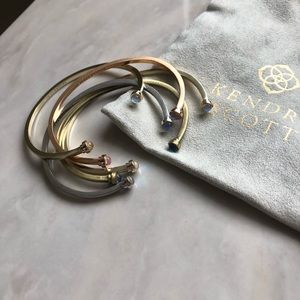 “Cris” bangle bracelet set of 5